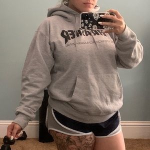 Thrasher Skate Mag Grey Hoodie— small